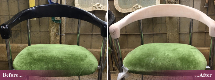 Furniture stripping and repainting