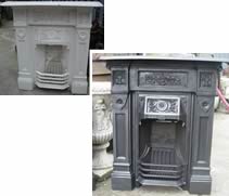 restored fireplace